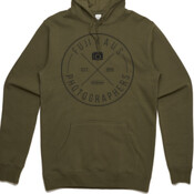 Fuji X Aus (Black Logo) - AS COLOUR Adult Stencil Hoodie