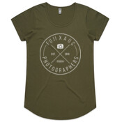 Fuji X Aus (White Logo) - AS COLOUR Womens Mali Tee